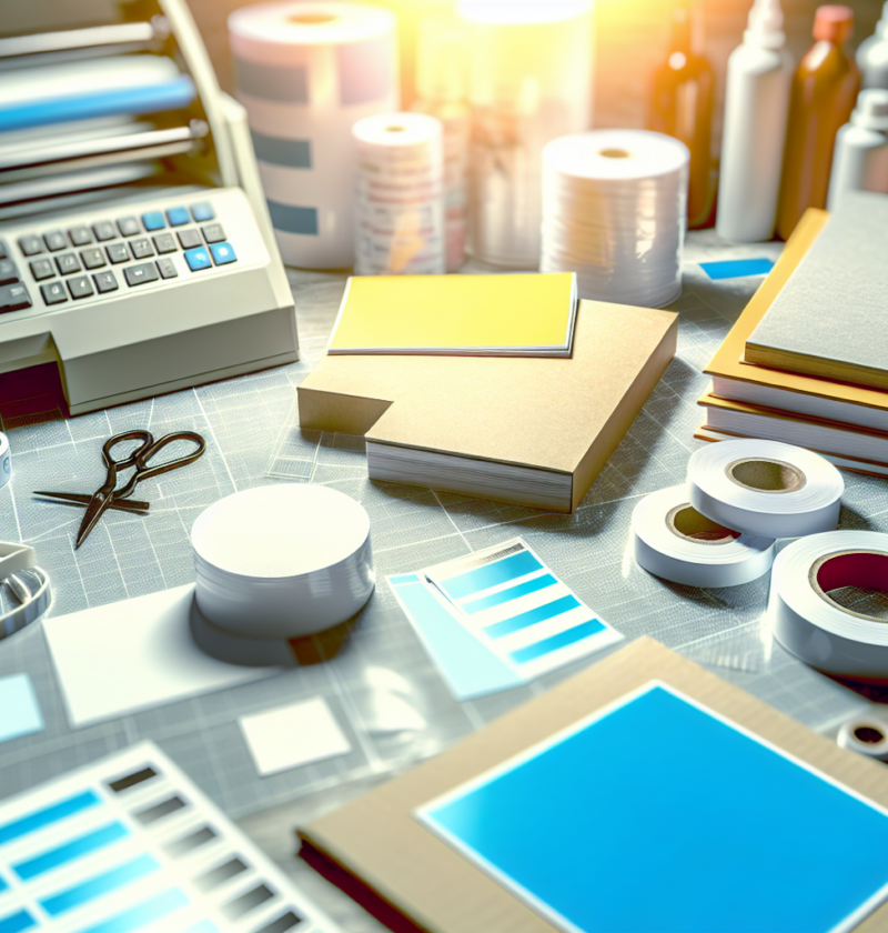 Ambalaj ve Etiket Tasarımında Doğru Baskı Malzemeleri Seçimi